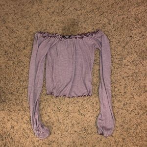 Forever 21 off the shoulder shirt
